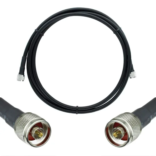 Miniatura 9 de Cable Bolton400 (BT512457) - Cable coaxial equivalente LMR®400 de 2 pies - Cable coaxial de pérdida ultra baja de alta resistencia de 50 ohmios - N