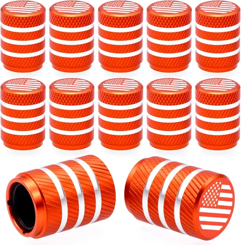 Miniatura 12 de 4 piezas de tapas de válvula de rueda con forma de punta, válvula de rueda de aleación de aluminio con punta, universal para automóviles, SUV