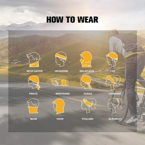 Miniatura 8 de Bufanda transpirable para el cuello, máscara facial para hombres y mujeres, senderismo, ciclismo, deportes, pesca, protección solar UV bandana