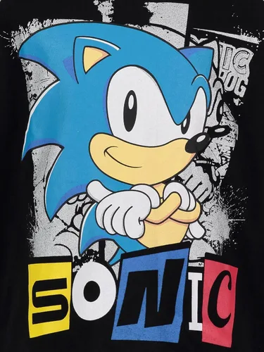 Miniatura 8 de SEGA Sonic The Hedgehog - Paquete de 2 camisetas para niños pequeños y grandes