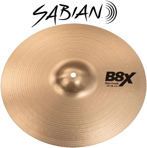 Miniatura 3 de SABIAN Platillo delgado de choque B8X de 14