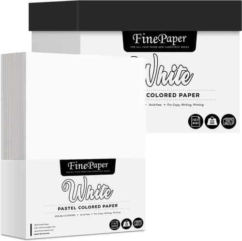 Miniatura 10 de 1 caja de papel de color tamaño 11 x 17 pulgadas, 2500 hojas por caja (crema)