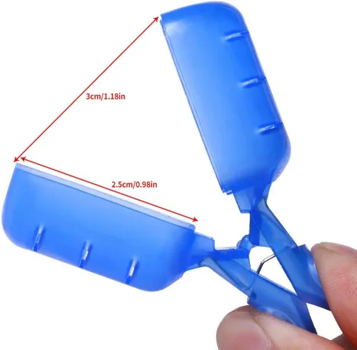 Miniatura 6 de 10 piezas de cubierta de ganchos de calamar de pesca, cubierta de gancho de pesca de PVC, funda protectora de gancho de calamar, tapas de seguridad