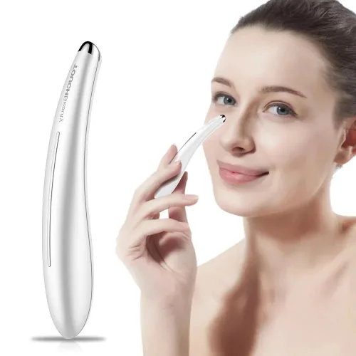 Miniatura 5 de TOUCHBeauty Masajeador eléctrico de ojos para ojeras, hinchazón, líneas finas/arrugas, patas de gallo y bolsas debajo de los ojos con vibración