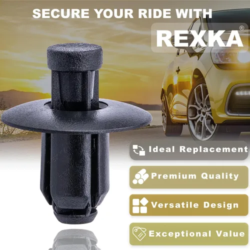 Miniatura 4 de Rexka 20 piezas de parachoques de capó protector de visión de entrada tipo empuje clip para Hyundai Kia 86155-2H100 Accent, Azera, Elantra, Tucson