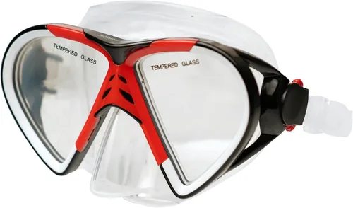 Miniatura 5 de Hawaii Divers Leilani Mask Snorkel and Fin Set, Adult Snorkeling Gear, Dual-Window Tempered Glass Mask, Dry-Top Snorkel, Adjustable Fins, Travel