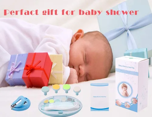 Miniatura 7 de Cortauñas Eléctrico para Bebés Lima de Uñas Cortauñas para Bebés, Kit de Lima Segura Lijadora para Recién Nacidos Bebés Niños Pequeños o Adultos