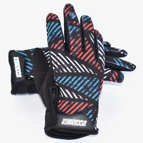Miniatura 3 de ZippyRooz Guantes largos para bicicleta para niños pequeños y pequeños