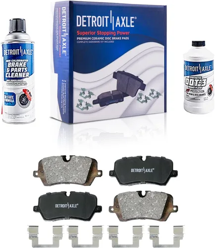 Miniatura 14 de Detroit Axle - Kit de freno delantero para Ford 2000-2005 Excursion 1999-2004 F-250 F-350 Super Duty Pinza de freno de disco con soporte Pastillas