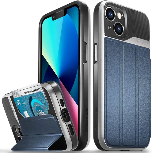 Miniatura 35 de VENA vCommute - Funda tipo cartera compatible con Apple iPhone 12 Pro Max (6.7 pulgadas) (protección contra caídas de grado militar), funda de cuero