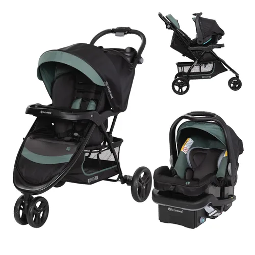 Miniatura 20 de Sistema de viaje Baby Trend EZ Ride SE con asiento de seguridad para bebé, Bluebell