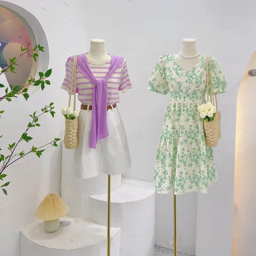 Miniatura 4 de Maniquí femenino con forma de torso para vestido, altura ajustable de 47" a 83", maniquí de exhibición con soporte de metal, manequí retro
