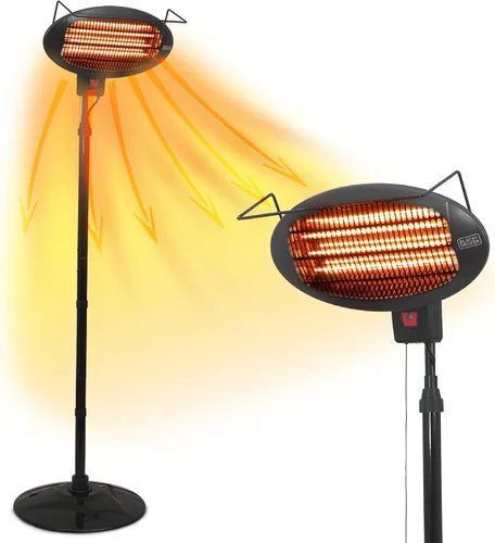 Miniatura 9 de BLACK+DECKER Calentador Eléctrico de Techo para Patio, Calentador para Exterior con Control Remoto