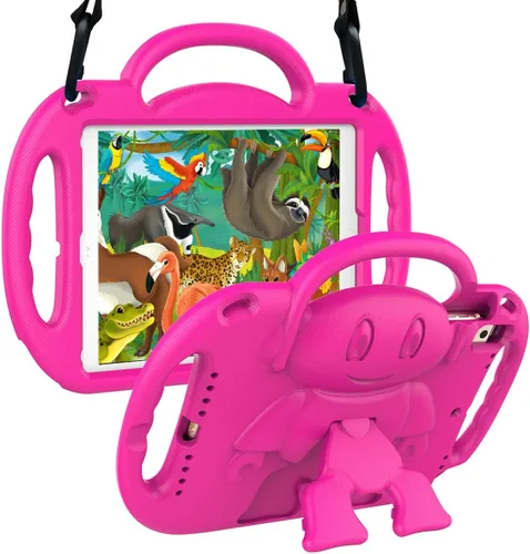 Miniatura 13 de SUPLIK Funda para niños para iPad de 5ª/6ª generación (9.7 pulgadas, 2017/2018), iPad Air 1 y Air 2 y Pro 9.7 Funda para niños con correa