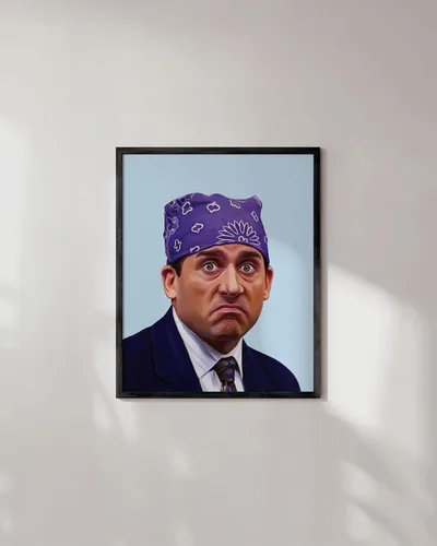 Miniatura 5 de HAUS AND HUES Póster enmarcado de Michael Scott, regalos de oficina, Michael Scott Meme, decoración de oficina, arte de pared de baño