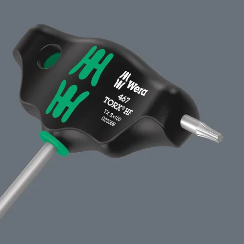 Miniatura 3 de WERA 05023369001 467 TORX® HF Destornillador con mango en T con función de sujeción, TX 0.315 x 3.937 in