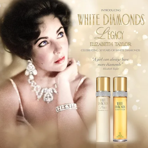 Miniatura 3 de Elizabeth Taylor White Diamonds Legacy EDT Spray Mujeres 3.3 oz