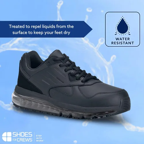 Miniatura 2 de Shoes For Crews Tenis de trabajo antideslizantes para hombre, cómodos, antideslizantes, ideales para servicio de alimentos, atención médica