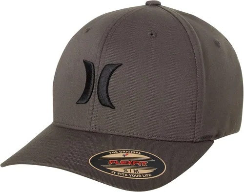 Miniatura 64 de Hurley Gorra de béisbol para hombre - Flexfit - Gorras de béisbol ajustadas para hombre (tamaños: S-XL)
