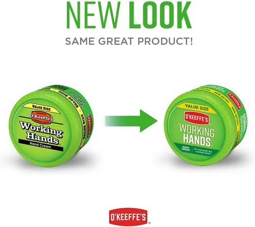 Miniatura 3 de O'Keeffe's K0680001-3 Working Hands Crema de manos en tarro (paquete de 3), 6.8 oz