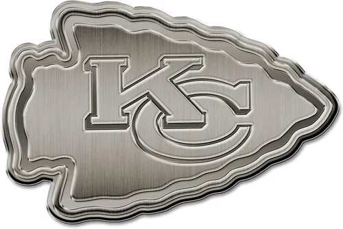 Miniatura 17 de Rico Industries NFL Football Standard Oval Antique Nickel Auto Emblem for Car/Truck/SUV