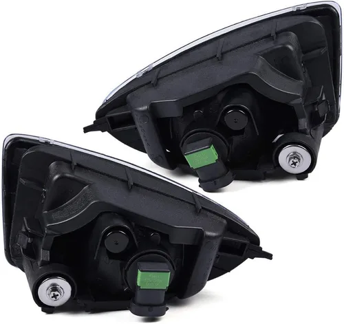 Miniatura 8 de CNNELL Conjunto de luces antiniebla para parachoques delantero izquierdo y derecho compatible con Honda Civic 2004-2005 Lente transparente
