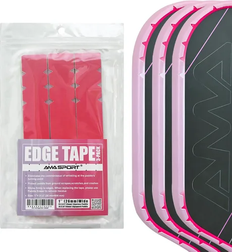 PICKLETECH Cinta de protección de pala de pickleball – Protector de borde de cabeza de paleta – Cinta de protección de borde de raqueta ajuste