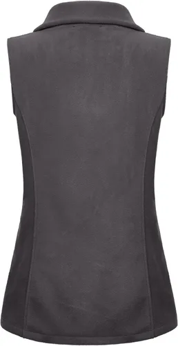 Miniatura 23 de SeSe Code Chaleco de forro polar ligero con cremallera frontal y bolsillos para mujer