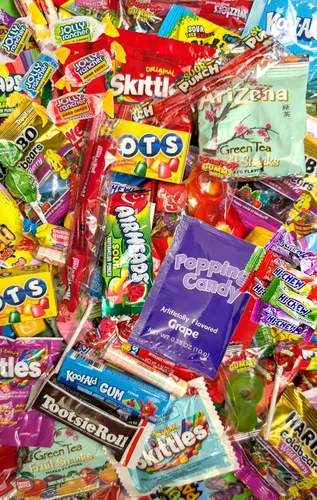 Variedad de golosinas en paquete - 2 libras de surtido para fiesta envuelto individualmente - Bolsa de golosinas a granel - Mezcla para piñata -