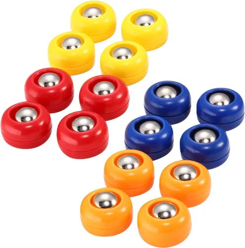 Miniatura 5 de Gejoy Mini Shuffleboard Discos de Repuesto Equipo de Mesa Rodillos Set Shuffleboard Curling Accesorios
