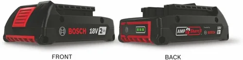 Miniatura 4 de Bat612- 2PK 18-volt iones de litio 2.0 Ah Bosch slim pack batería con indicador de combustible digital, 2-pack