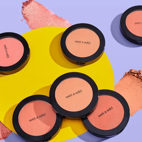 Miniatura 16 de wet n wild - Rubor «Color Icon», brillo natural mate sin esfuerzo y mezcla perfecta, lujosamente infundido con aceite de jojoba suave, libre
