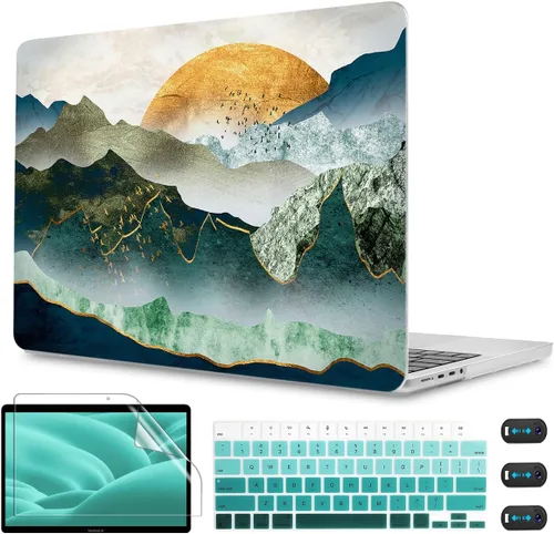 Miniatura 11 de CISSOOK Funda compatible con MacBook Pro de 16 pulgadas 2025 2024 2023 2022 2021 versión A3403 A3186 A2991 A2780 A2485, carcasa rígida para MacBook