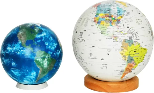 Miniatura 7 de Hobonichi Globe - Globo interactivo AR de 7.9 pulgadas, fabricado en Japón con aplicación interactiva gratuita
