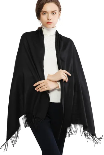 Miniatura 3 de RIIQIICHY - Bufanda y chal tipo pashmina para mujer, accesorio para vestido de noche, dama de honor, boda, novia, bufandas largas, grandes y cálidas