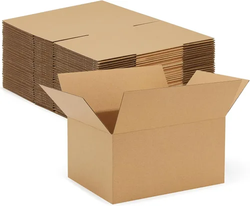 Miniatura 23 de Eupako Cajas de envío pequeñas, 6 x 4 x 4 x 4, paquete de 30 unidades, cajas de cartón corrugado, cajas de cartón para embalaje de pequeñas Blanco
