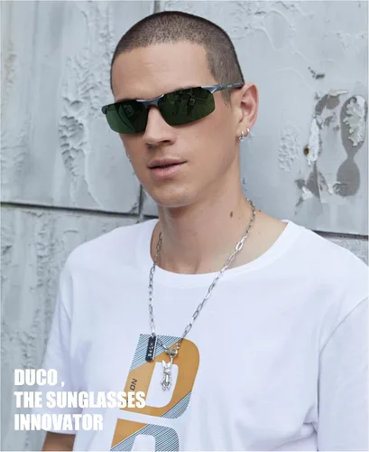 Miniatura 75 de Duco - Gafas de sol deportivas polarizadas para hombre con protección UV 8177s