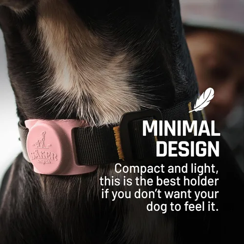 Miniatura 2 de Mammoth - Soporte para collar de perro compatible con Apple AirTag, el soporte fuerte es la manera perfecta de rastrear GPS a tu perro, no dañará tu