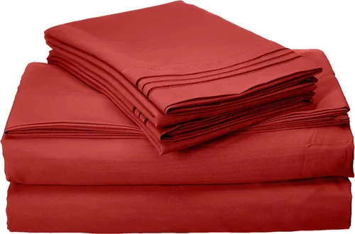 Elegant Comfort Juego de sábanas de lujo de 1500 hilos, calidad egipcia, sin arrugas, ultra suave, 4 piezas, bolsillo profundo de hasta 16 pulgadas,