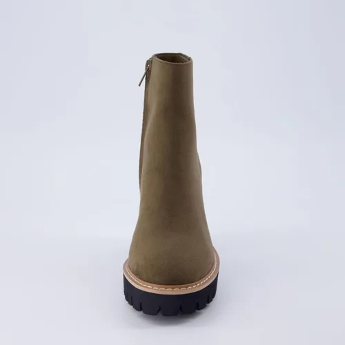 Miniatura 3 de CUSHIONAIRE Bota de tacón Ringo para mujer + espuma viscoelástica, anchos disponibles