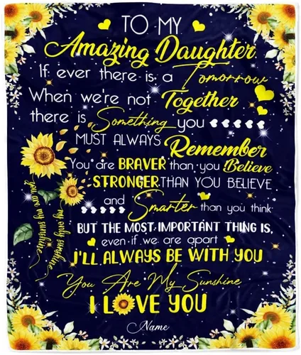 Miniatura 19 de Manta personalizada con texto en inglés «To My Daughter from Mom Dad Give You A Big Love Hug Butterfly Daughter Birthday»