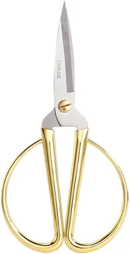 Tijeras de costura de acero inoxidable de 6 pulgadas, tijeras afiladas para bordado, costura, manualidades, trabajo de arte y uso diario para el