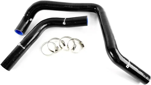 G-PLUS Kit de abrazaderas de manguera de refrigerante de radiador de silicona compatible con Honda Civic EK4/9 tipo Rdc 2 Dohc B16A/B B18C, negro