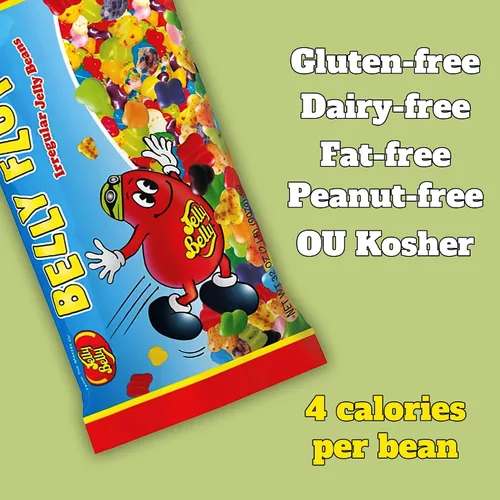 Miniatura 4 de Jelly Belly Belly Flops – Caramelos de forma divertida – Paquete a granel de Jelly Beans para fiestas y eventos (paquete de 1, bolsas de 2 libras)