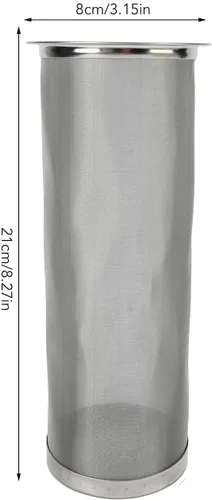 Miniatura 3 de Filtro de café frío para tarro de masón, filtro de filtro de infusión de té de acero inoxidable, filtro cilíndrico de malla de boca ancha