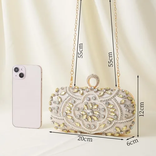 Miniatura 4 de Women's Handbag Evening Bag Clutch Purse for Wedding Party Prom Weekend Cocktail Homecoming GIfts for Women
