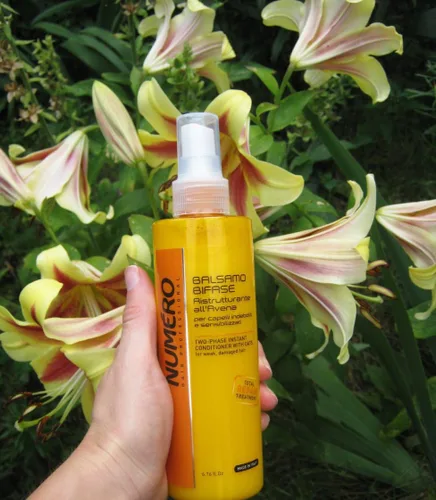 Miniatura 5 de Brelil Numero Instant - Acondicionador de avena bifásico para el cabello, 6.8 fl oz./6.7 fl.oz.