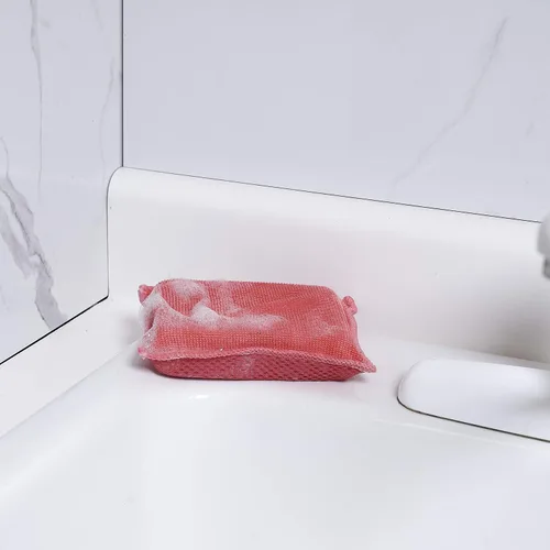 Miniatura 2 de Esponjas de microfibra para platos, esponjas de cocina, esponja antiarañazos, esponjas de limpieza para el hogar, suministros de limpieza multiusos