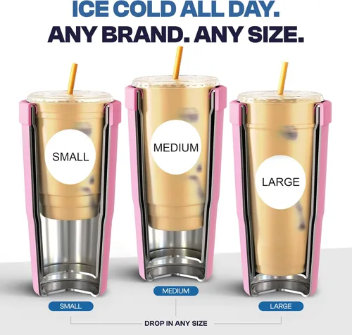 Miniatura 5 de Frost Buddy Togo Buddy 30oz Stainless Steel Vacuum Insulated Tumbler To Go Coffee Cup – Iced Coffee Sleeve, Travel Mug, Thermal Cup for Hot & Cold