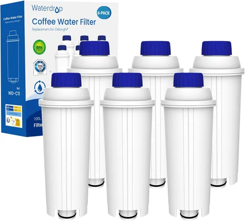 Miniatura 10 de Waterdrop DLS C002 - Filtro de agua para café, repuesto para filtro De'Longhi®, filtro de agua Magnifica Evo, serie ECAM/ETAM/EPAM, EC680/5